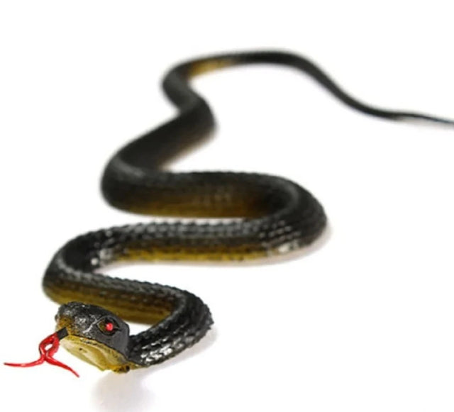 Realistic 45cm rubber snake Halloween prank prop